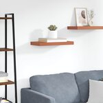 vidaXL Étagère Murale Rouge 50 x 23 x 4 cm Bois d'ingénierie