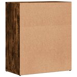vidaXL Buffets 2 Pièces chêne fumé 60x31x70 cm bois d'ingénierie