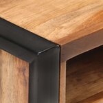 vidaXL Table de chevet 40x35x55 cm Bois d'acacia massif