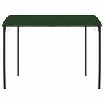 vidaXL Pavillon 3 x 3 x 2 55 m Vert Acier enduit de poudre et tissu