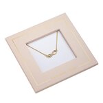 Carte bijou - collier signe infini - draeger paris