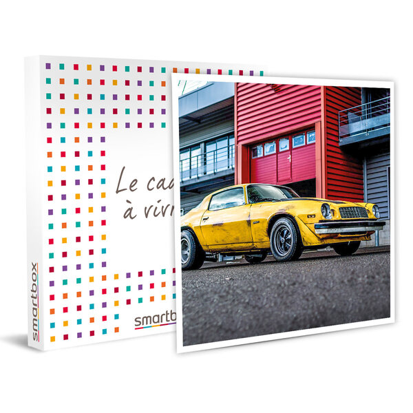 Pilotage d'une chevrolet camaro bumblebee et d'une mustang barricade transformers - smartbox - coffret cadeau sport & aventure