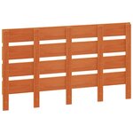 vidaXL Tête de lit cire marron 150 cm bois massif de pin