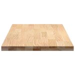 vidaXL Plan de travail de cuisine bois de chêne massif rectangulaire
