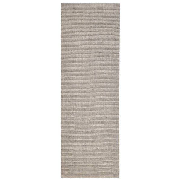 vidaXL Tapis Sisal naturel 100x300 cm Sableux