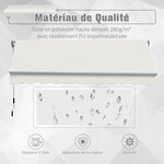 Store banne manuel rétractable aluminium polyester imperméabilisé 3L x 2 5l m crème