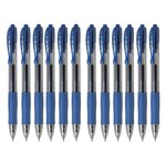 Stylo bille à encre gel G2 07 Pointe Moyenne Bleu x 12 PILOT