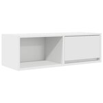 vidaXL Meubles TV 2 Pièces blanc 80x31x25 5 cm bois d'ingénierie
