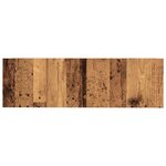 vidaXL Meubles TV muraux 2 Pièces vieux bois 100x30x30 cm