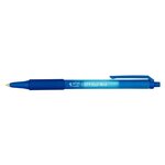 Stylo bille BIC Soft Feel rétractable bleu