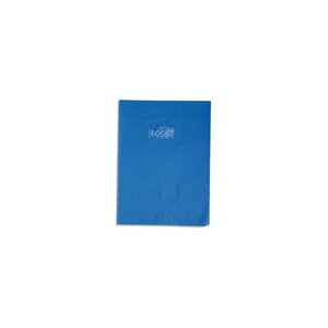 Protège-cahier PVC 20/100ème 24x32 bleu victoria CLAIREFONTAINE