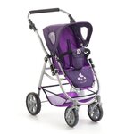 Bayer Chic 2000 637-25 - La poussette pour poupée combinée 3 en 1 EMOTION "ALL IN" - Violet