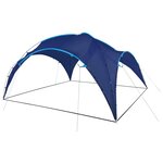 vidaXL Arceau de tente de réception 450x450x265 cm Bleu foncé