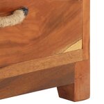 vidaXL Meuble TV 120x30x45 cm Bois de récupération massif