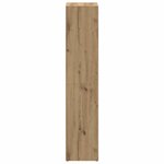 vidaXL Bibliothèque chêne artisanal 66x30x130 cm bois d'ingénierie