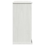 vidaXL Cabinet de Salle de Bain Suspendu Blanc 67 5 x 34 x 71 5 cm