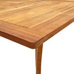 Vidaxl ensemble de salle à manger de jardin 7 pièces anthracite
