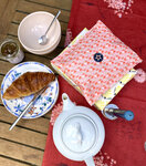 KIT Pochette cadeau réutilisable S Orange Hendaye