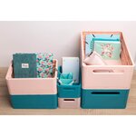 Boîte Pliable The Smart Case Maxi Skandi - Bleu Pacifique - X 4 - Exacompta
