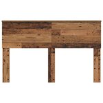 vidaXL Tête de lit Bois Ancien 140 cm Bois d'ingénierie