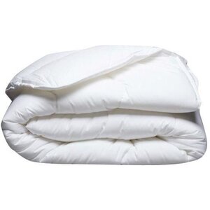 Couette légere anti-acariens - 200 gr/ m² 200 x 200 cm - Blanc