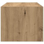 vidaXL Meubles TV 2 Pièces chêne artisanal 60x31x25 5cm bois d'ingénierie