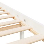 vidaXL Lit pour personne âgée sans matelas 200x200 cm bois pin massif