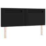 vidaXL Lit Box Spring avec matelas - Noir  140 x 200 cm  cuir synthétique