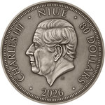 Monnaie CZECH LION 1 Kg Kilo Argent 80$ Niue 2026 (PRÉCOMMANDE)