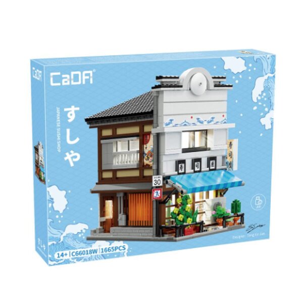 CADA - Batiments - Magasin de Sushi Japonnais - 1665 pieces