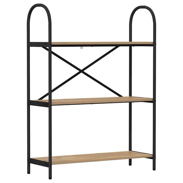 vidaXL Étagère Chêne artisanal 80 x 30 x 109 cm Bois d'ingénierie