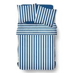 Parure de lit Summer Stripes - 240 x 220 cm - 2 personnes - coton imprimé rayé