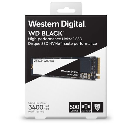 WESTERN DIGITAL Noir NVMe M.2 SSD PCIe type M.2 2280-500 GB
