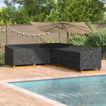 vidaXL Housse pour mobilier d'extérieur 355 x 275 x 80 cm