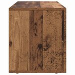 vidaXL Meuble TV Bois ancien 100 x 35 x 40 cm Bois d'ingénierie