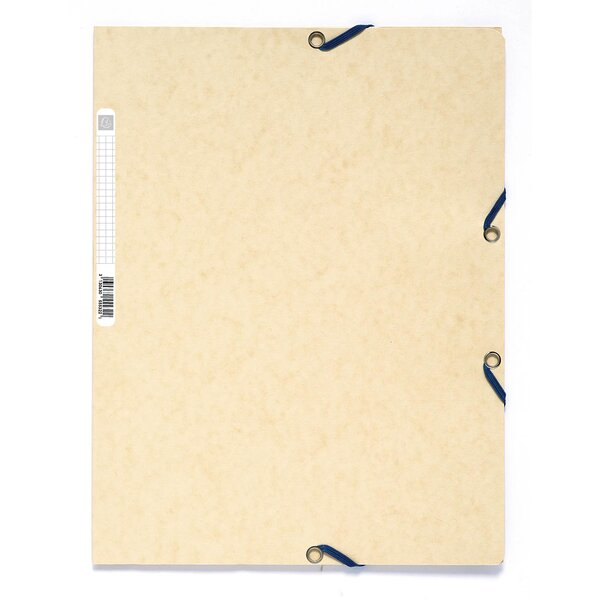 Chemise 3 Rabats À Élastiques Carte Lustrée 400g/m2 ® - A4 - Couleurs Assorties Pastel - X 50 - Exacompta