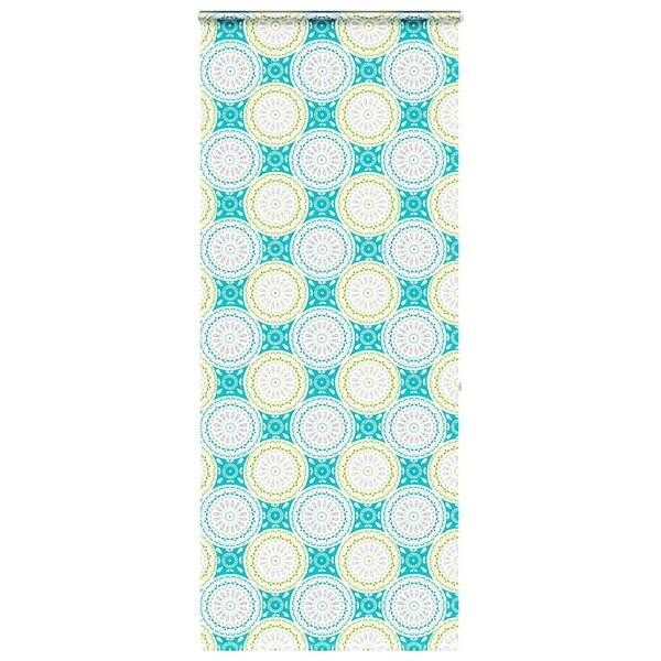 vidaXL Store enrouleur de douche avec cassette largeur du tissu 106 cm