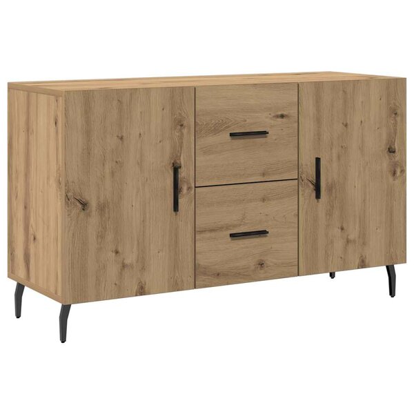 vidaXL Buffet chêne artisanal 100x36x60 cm bois d'ingénierie