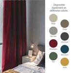 Rideau occultant Strong - 140 x 250 cm - Bordeaux
