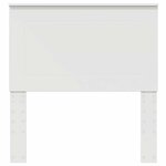 vidaXL Tête de lit avec tête de lit Blanc 75 cm Bois d'ingénierie