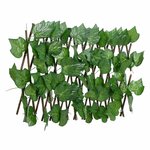 vidaXL Treillis de feuille de vigne artificiel extensible5Pièces 180x20cm