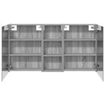 vidaXL Ensemble de Meubles de Salle de Bain 3 Pièces 130 x 14 5 x 70 cm