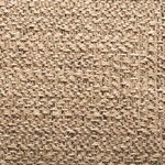 vidaXL Tapis ZIZUR beige 120x120 cm aspect de jute intérieur extérieur