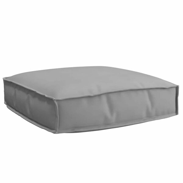 vidaXL Coussin pour assise de palette Gris 60 x 60 x 12 cm