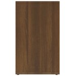vidaXL Armoire à chaussures Chêne marron 52 5x30x50 cm