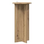 vidaXL Support de Plante 2 pièces Chêne artisanal 40 x 40 x 80 cm