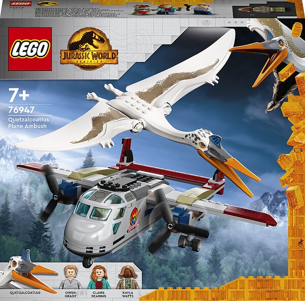 76947 Lembuscade en avion du quetzalcoatlus ® Jurassic World