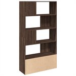 vidaXL Bibliothèque chêne marron 100x36x189 cm bois d'ingénierie