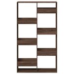 vidaXL Cloison de séparation chêne marron bois d'ingénierie