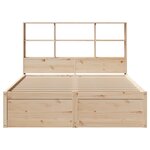 vidaXL Cadre de lit sans matelas 140x200 cm bois massif de pin